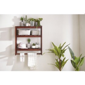 Resim Ağaçatölyesist Ağaç Atölyesi Merwin Raf Ünitesi (Ceviz Renk) Ceviz 