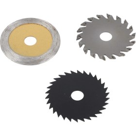 Resim Tenfowee 3 Adet 54.8mm Hss Ahşap, Seramik Ve Yumuşak Metal Kesici Testere Bladesi + 11.1mm Borulu Uç 