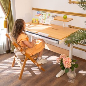 Resim Akasya Yükseklik Ayarlı Çocuk Çalışma Masası 