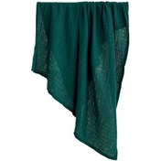 Resim Koyu Yeşil Wrap Bebek Banyo Havlusu İyi Emicilik Ter Havlusu Yumuşak Yenidoğan Yumuşak Gazlı Bez Banyo Havlusu Banyo İçin Koyu Yeşil 