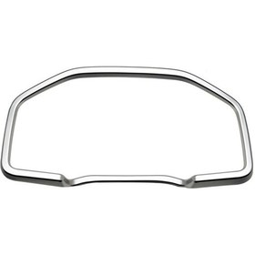 Resim Synodicmonth Mitsubishi Outlander 2022 2023 Krom Sağdan Direksiyonlu Araç Gösterge Paneli Çerçevesi Dekoratif Kapak Trim Çıkartması 