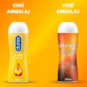 Resim Durex Ylang Ylang 2'si 1 Arada Kayganlaştırıcı & Masaj Jeli (2 x 200 ml) 