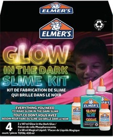 Resim Elmer's Karanlıkta Parlayan Slime Seti 2162080 