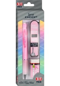 Resim Serve Deep 3 Lü Okul Seti Pembe 