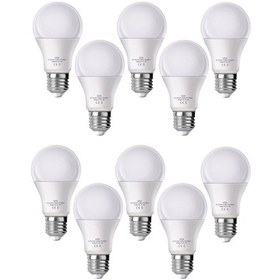 Resim 10 Adet 10 Watt Enerji Tasarruflu Gün Işığı Led Ampul 