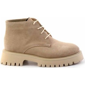 Resim Bej Leather Kadın Bot & Bootie K02044001902 Bej 