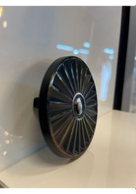 Resim Sole Metal Kulp 32mm Mat Siyah+bronz Dolap Kapak Modern Çekmece Mobilya Tv Ünite Komidin 
