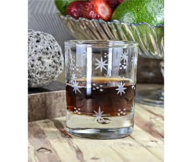 Resim DECOCIA Bubble 6lı Viski Bardağı 240cc Sema Desenli 