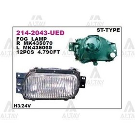 Resim DEPO 214-2043L-UED Sis Lambası Sol- Mitsubishi Canter Fuso Fe589 05- 