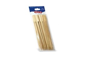 Resim 4 Adet Tofita Yassı Çöp Şiş 25CM 50'li 