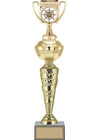 Resim Odak Kupa - Figürlü Kupalar - Kupa Figürlü Kupalar Fg-075 B - 50 Cm Altın - Beyaz 