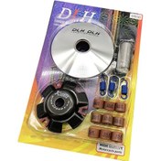 Resim Neevoyu Gy6 125 Motorlu Araçlar İçin Ön Kupple, Pulley Pimi, Büyük/küçük Yay Ve Pulley Disk Seti 