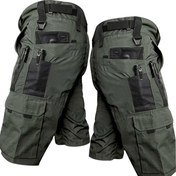 Resim Erkek Taktik Kamu Kargo Şortları - Nefes Alabilir, Dayanıklı ve Çizilmeye Karşı, Hiking, Kamp ve Açık Hava Aktiviteleri için Çoklu Cep ile, Hiking Şortları 