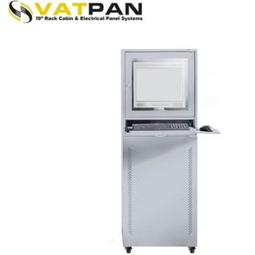 Resim Vatpan Dikili Tip Endüstriyel Bilgisayar Kabini Ral 7035 