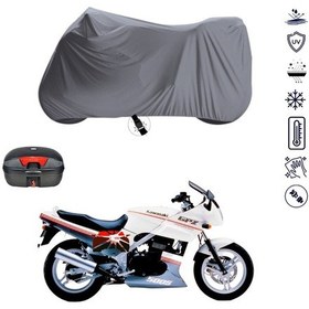 Resim Kawasaki GPZ 500 ÇANTALI MOTOSİKLET BRANDA SU GEÇİRMEZ TOPCASE UYUMLU MOTOR BRANDA 