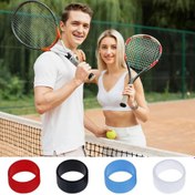Resim 2 ADET Tenis Raketi Sap Kılıfı - Tenis Raketleri için Silikon El Tutamakları - Kırmızı, Siyah, Mavi, Beyaz, Sarı 