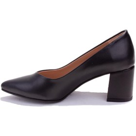 Resim DAGOSTER DZA07-2681154 Siyah Stiletto Topuklu Kadın Ayakkabı 