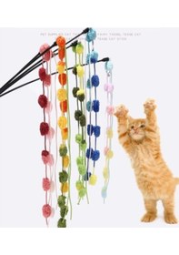 Resim Mk Exclusıve Çıngıraklı Kedi Oyun Oltası 