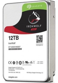 Resim 12 Tb Seagate 3.5 Ironwolf Sata3 7200rpm 256mb St12000vn0008 3 Yıl Resmı Dıst Garantılı 