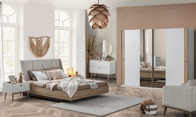 Resim Bohem Yatak Odası Takımı 