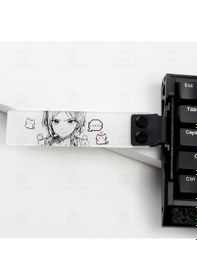 Resim Özel Klavye Kurdelesi Akrilik Yarı Saydam Klavye Askısı Strap Klavye Aksesuarı 