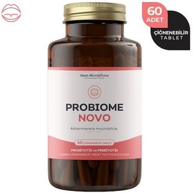 Resim Next-Microbiome Probiome-Novo 60 Çiğneme Tablet 