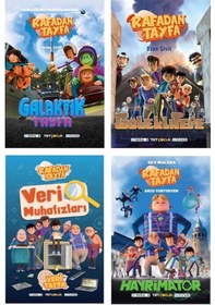 Resim Rafadan Tayfa Seti 4 Kitap Galaktik Tayfa + Göbeklitepe + Veri Muhafızları + Hayrimatör 