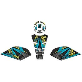 Resim Cf Moto Cf Moto 250 Sr 2020 - 2023 Tank Pad Set 001 