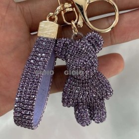 Resim Silver1 Yeni Kordon Aşk Anahtarlık Karikatür Bebek Doğum Günü Hediyesi Kadın Çanta Çekicilik Iyi Şanslar Anahtar (Yurt Dışından) 