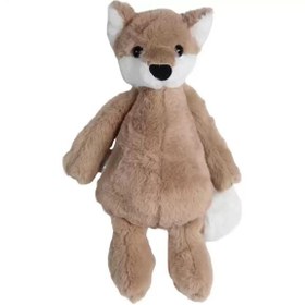 Resim Dada Peluş Oyuncak Uyku Arkadaşı Tilki Kahve 34 Cm 