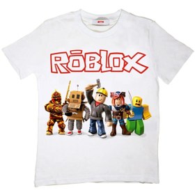 Resim Roblox Çocuk Beyaz Unisex T-Shirt Model55 