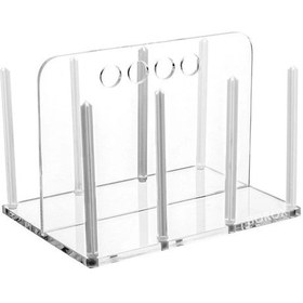 Resim Borox Akrilik Petri Kabı Standı 90 MM Petri İçin Rack 