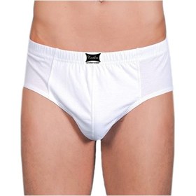 Resim Tutku Erkek Slip Çamaşır Beyaz 12'Li Beyaz 