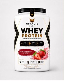 Resim NIVALIS LABS Whey Protein Çilek Aromalı 2100g 70 Servis 