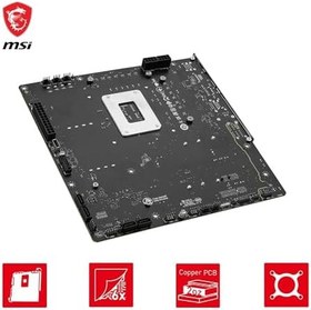 Resim MSI B760M Project Zero Intel LGA1700 DDR5 7800+(OC) MHz MATx Anakart 