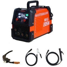 Resim Mastermann Mıg 205 Tüpsüz Gazaltı ve Inverter Kaynak Makinesi 