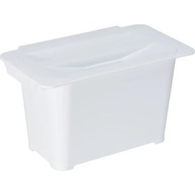 Resim Beyaz 6 Litre Mutfak Çöp Kovası Orijinal Plastik 