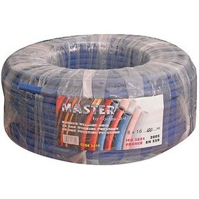 Resim Continental Master 8X16 Kaynak Hortumu Mavi 100 Metre 