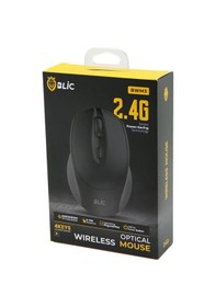 Resim Blic-bwm3 Siyah Kablosuz Mouse 2.4g 8-10m Distance Wireless - Kablosuz 1600dpı 5468 Diğer 