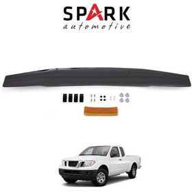 Resim Nissan Navara 2006-2015 Yıl Aralığı Uyumlu Kaput Rüzgarlığı 4mm Siyah 