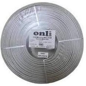 Resim Onli ON-5001 2+1 1x0,50 mini Coax 2x0,50mm 250 metre CCA Kamera Kablosu 