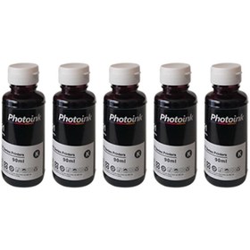 Resim PHOTOINK HP Deskjet 842c 5 Adet Siyah Photoink Mürekkep 