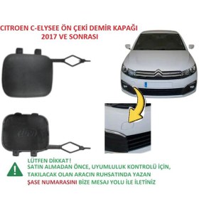 Resim Citroen C-elysee Ön Çeki Demir Kapağı 2017 Ve Sonrası 