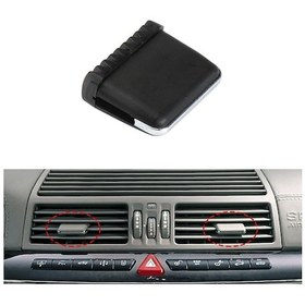 Resim Araba Sol Ve Sağ Yan Klima Egzoz Anahtarı Kürek Mercedes-benz S Class W220 1998-2005, Sol Sürüş Siyah 