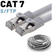 Resim Irenis CAT7 Kablo S/FTP LSZH Ethernet Network Lan Ağ Kablosu 5 M-Gri 