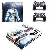 Resim Kt Grup Cristiano Ronaldo Juventus Playstation 4 Pro Full Sticker Kaplama 