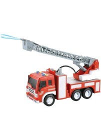 Resim Vardem 1:16 sürtmeli Sesli Işıklı Merdivenli Itfaiye Aracı 