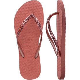Resim Havaianas Slım Glıtter Iı Simli Parlak Parmak Arası Terlik 4146975 4146975 1121 Kil Rengi 