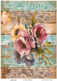 Resim LineArt Pirinç Dekopaj Kağıdı 29X42 No:, L5768 
