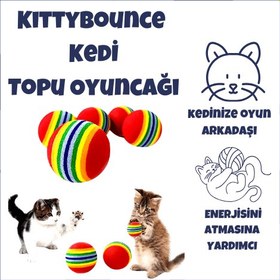 Resim KittyBounce Kedi Topu Oyuncağı 